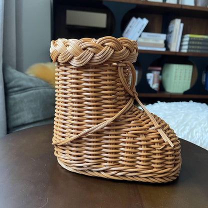 Damen dekorativer Blumentopf im Schuh-Design Brehn