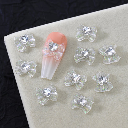 Dekorative Nagelkunst Rhinestone Charms