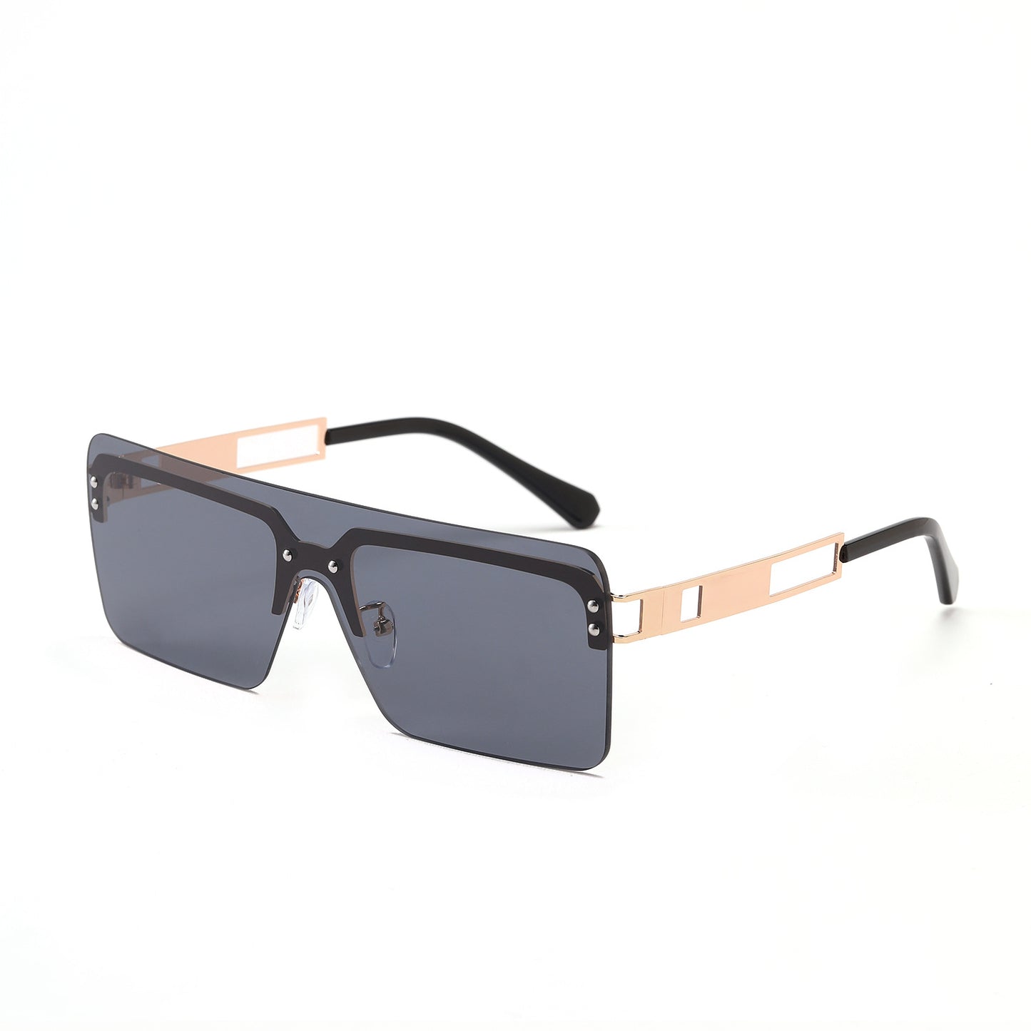 Damen oversized Sonnenbrille mit modernem geometrischem Design Brehn