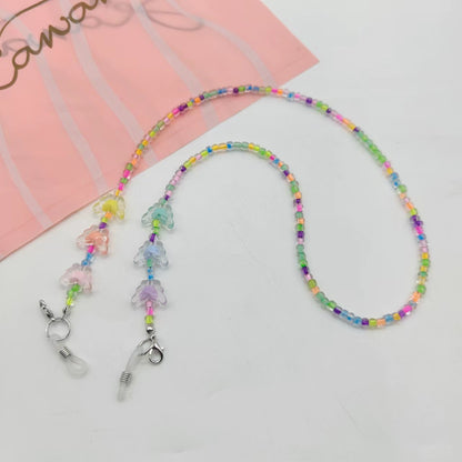 Bunte Brillenhalterkette mit Niedlichen Tiermotiven Brehn