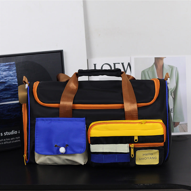 Funktionale Mehrfachfächer Sport-Duffel Tasche