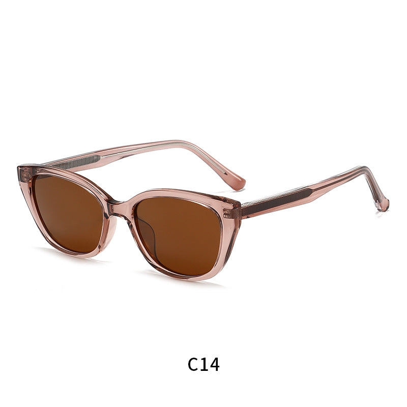 Damen modische Sonnenbrille im Katzenaugen-Stil Brehn