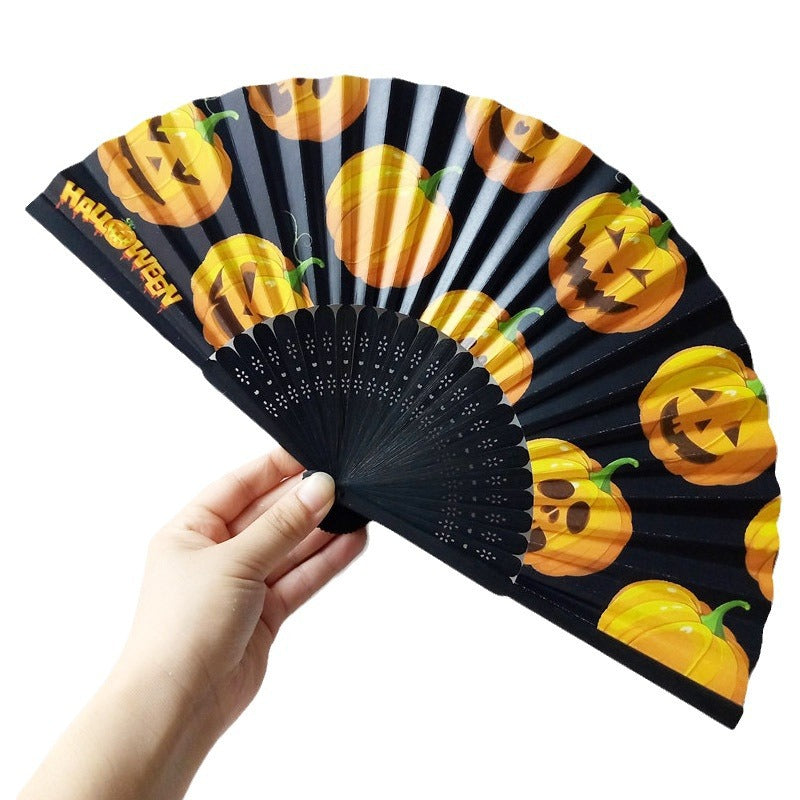 Damen Fächer mit kreativem Halloween-Design Brehn