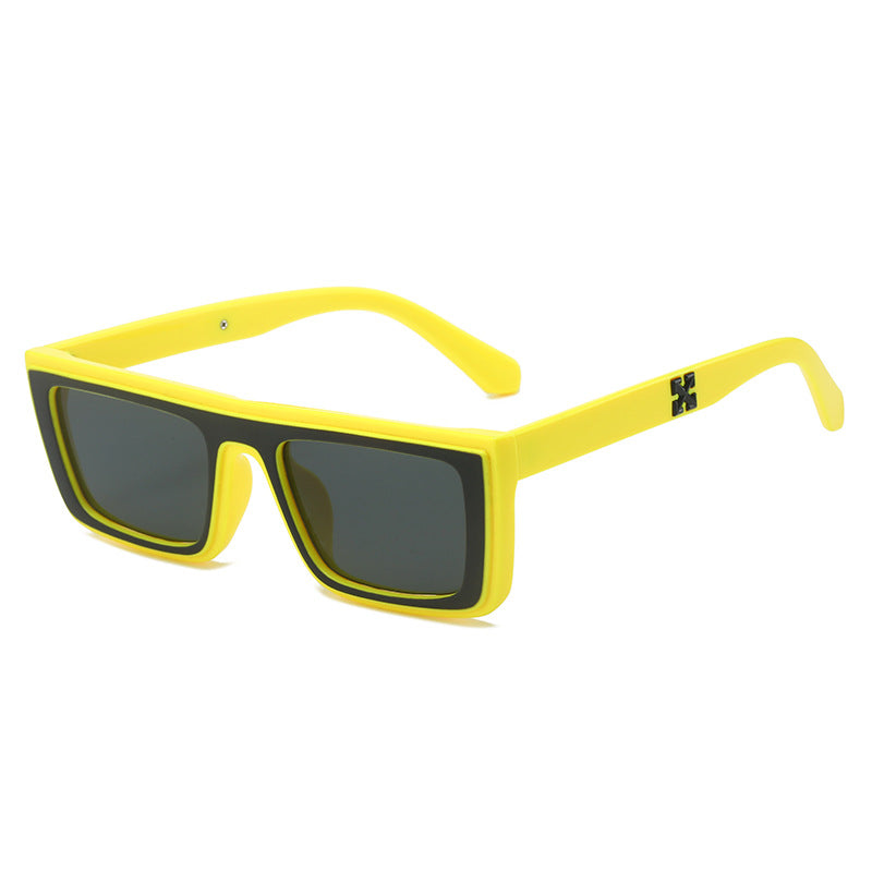Damen stylische quadratische Sonnenbrille Brehn