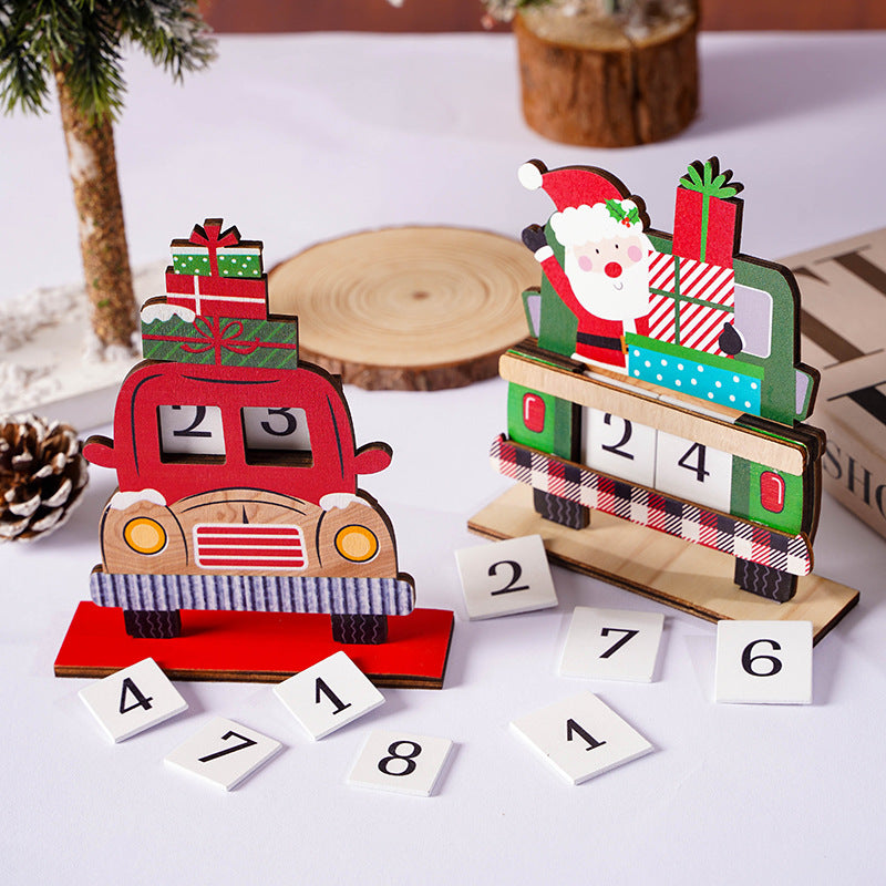 Adventskalender mit Weihnachtsmann-Motiv Brehn