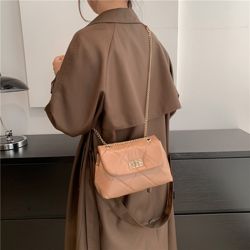 Elegante gesteppte Schulter-Handtasche