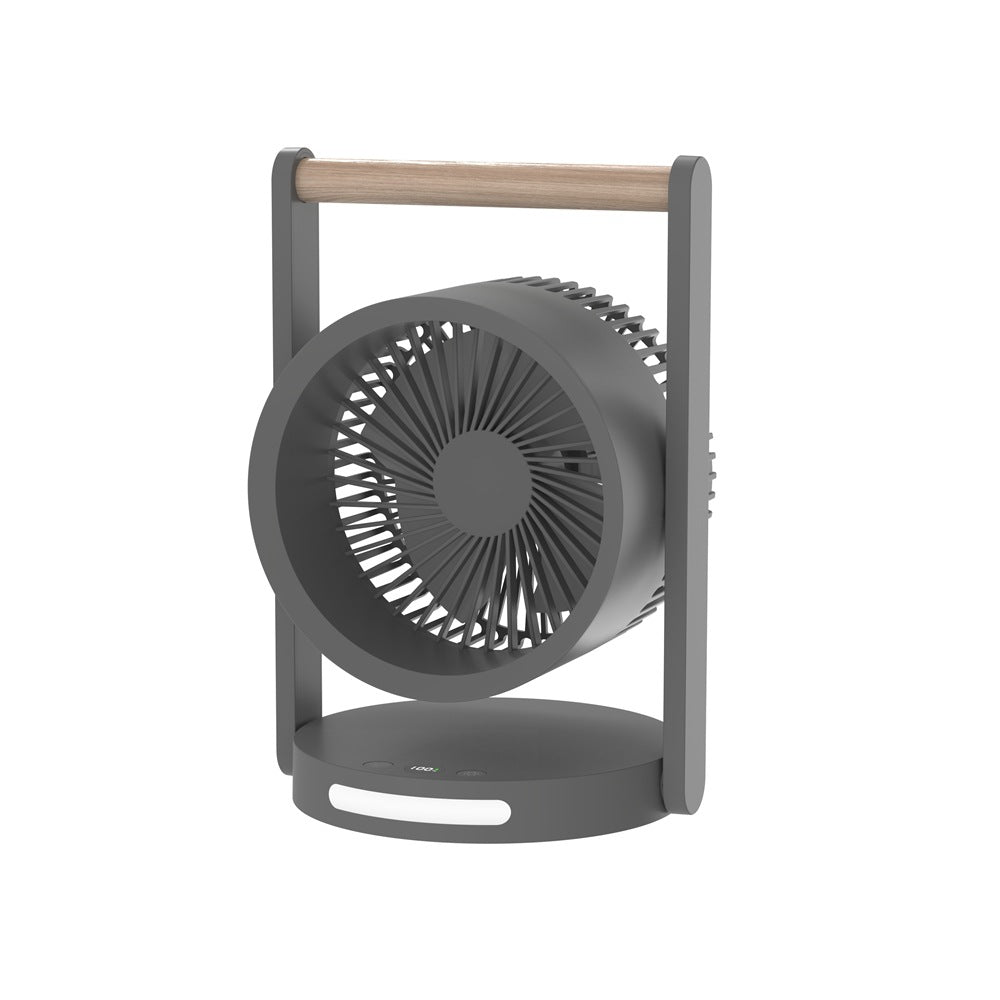 Damen Tragbarer Standventilator mit Holzgriff Brehn
