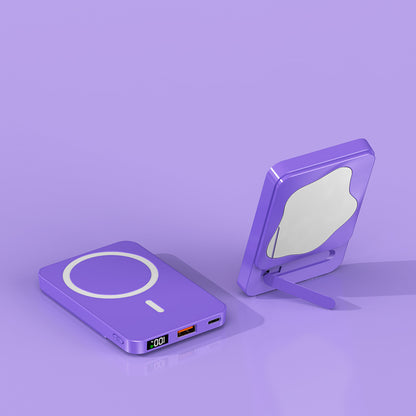 Tragbare Powerbank mit Integriertem Spiegel Brehn