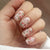 Floral Press-On Nail Art Set Brehn