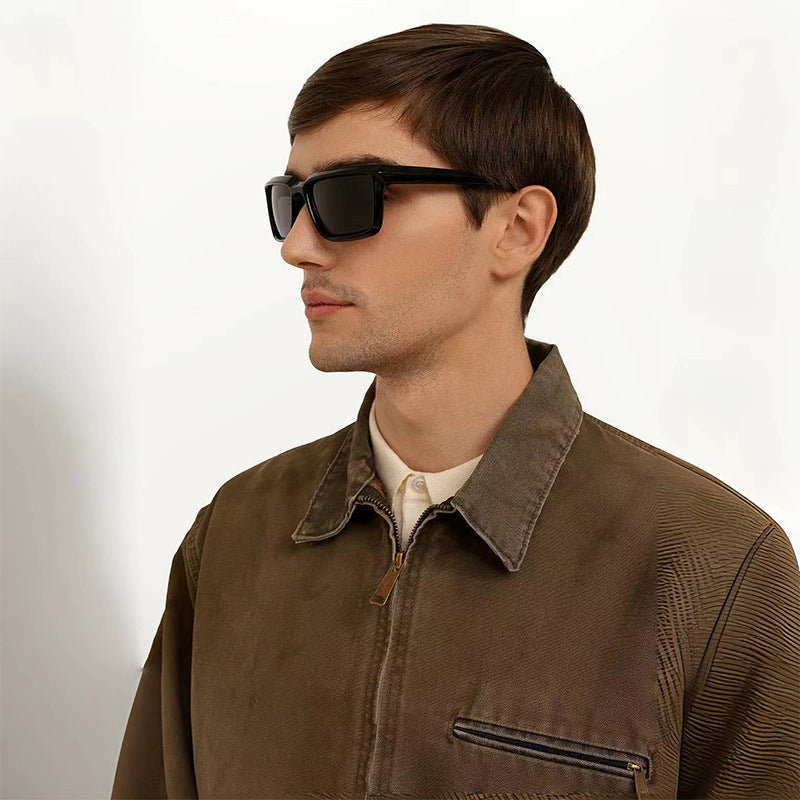 Damen Designer-Sonnenbrille im modernen quadratischen Stil Brehn