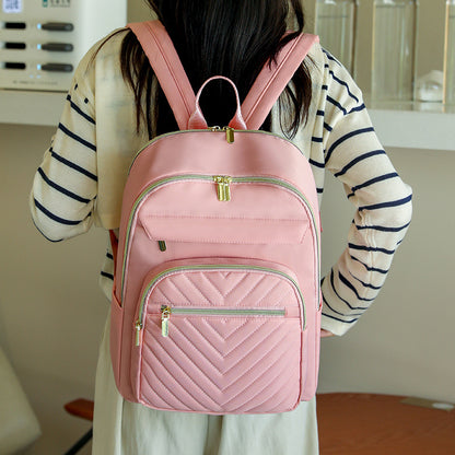 Moderner Ge quilteter Rucksack Brehn