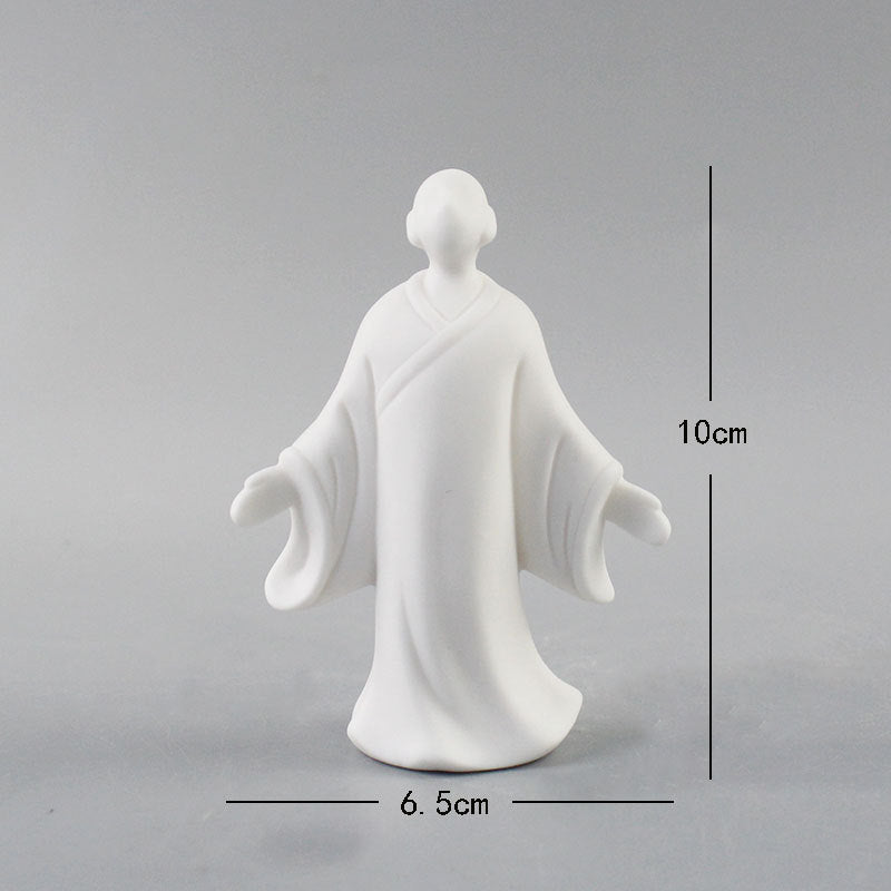 Dekorative Porzellanfigur Brehn