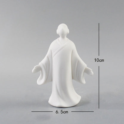 Dekorative Porzellanfigur Brehn