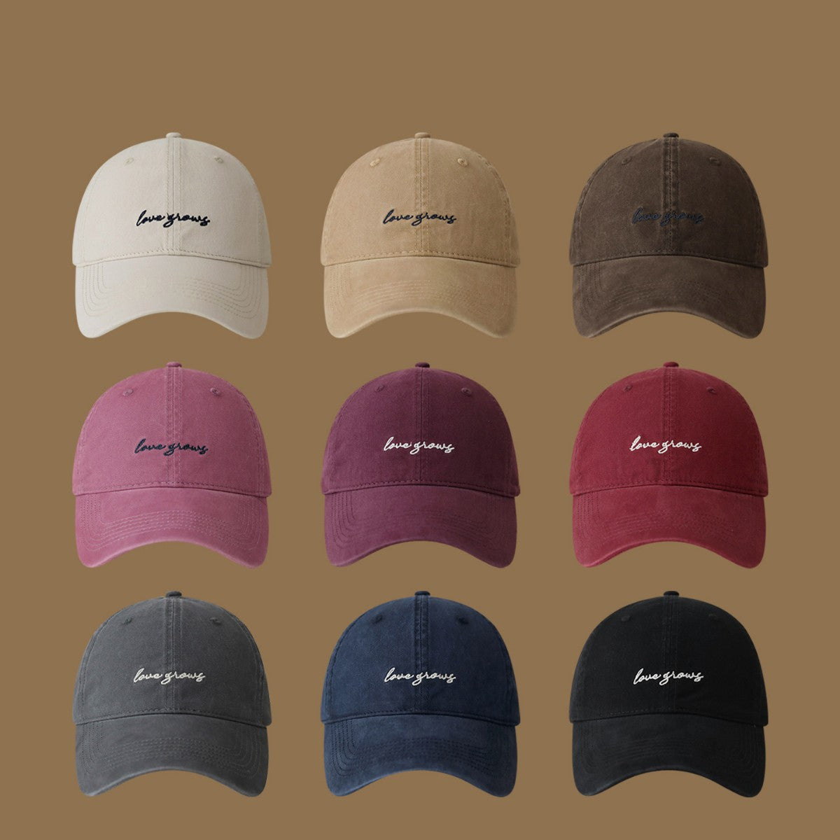 Damen Casual Verstellbare Kappe mit inspirierendem Zitat Brehn