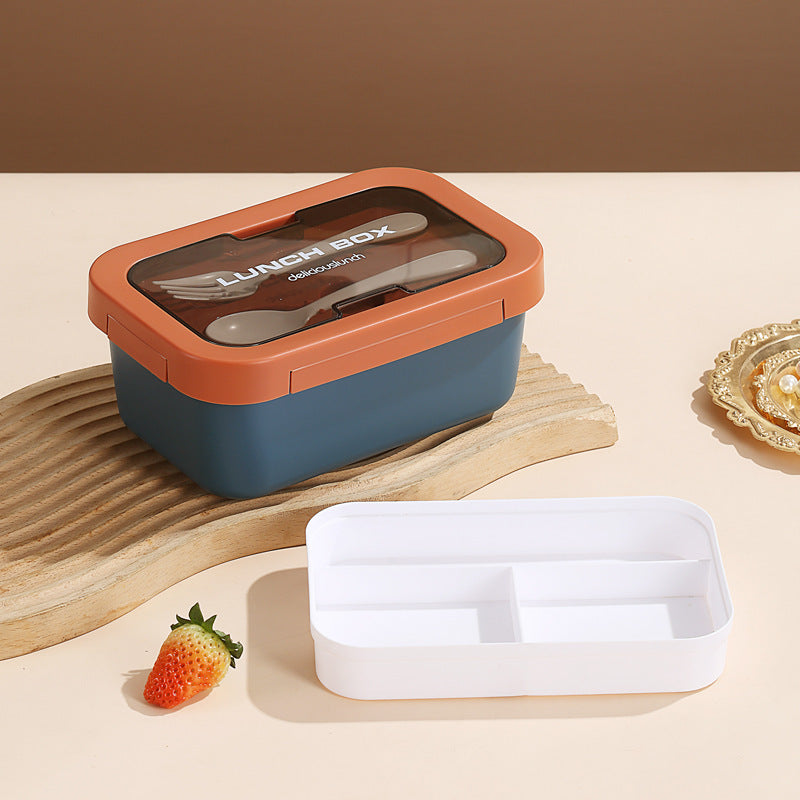 Dual-Kompartiment Edelstahl Lunchbox