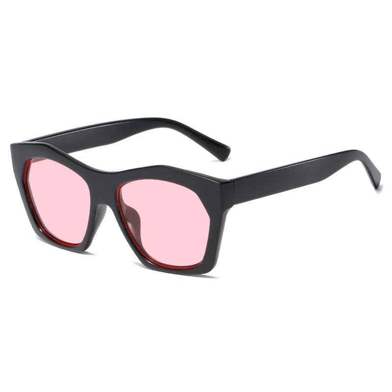 Damen modische Sonnenbrille im auffälligen Leopardenmuster Brehn