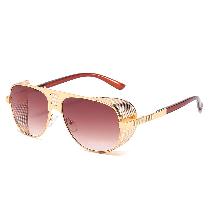 Damen Sportsonnenbrille mit innovativem Netzrahmen und polarisierenden Gläsern Brehn