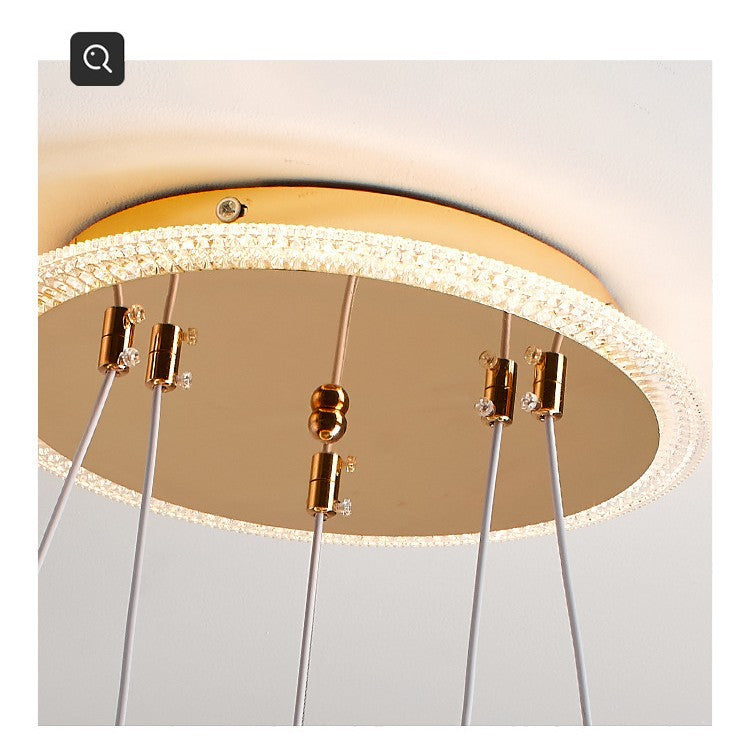 Moderne Bohemian Kristall Pendelleuchte