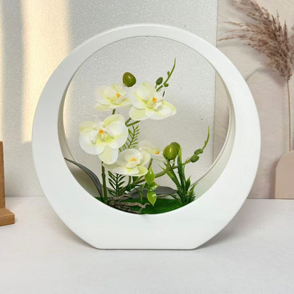 Künstliches Orchideenblumenarrangement für die Innenausstattung