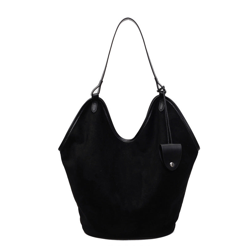 Suede Chic Schlaff Tote Bag Brehn