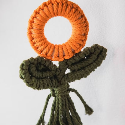 Dekorativer Makramee-Pflanzenornament Brehn