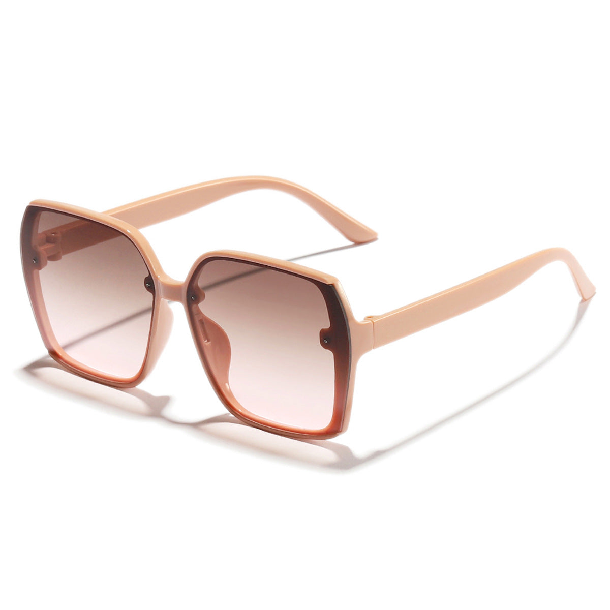Damen stilvolle quadratische Sonnenbrille mit gradienten Gläsern Brehn