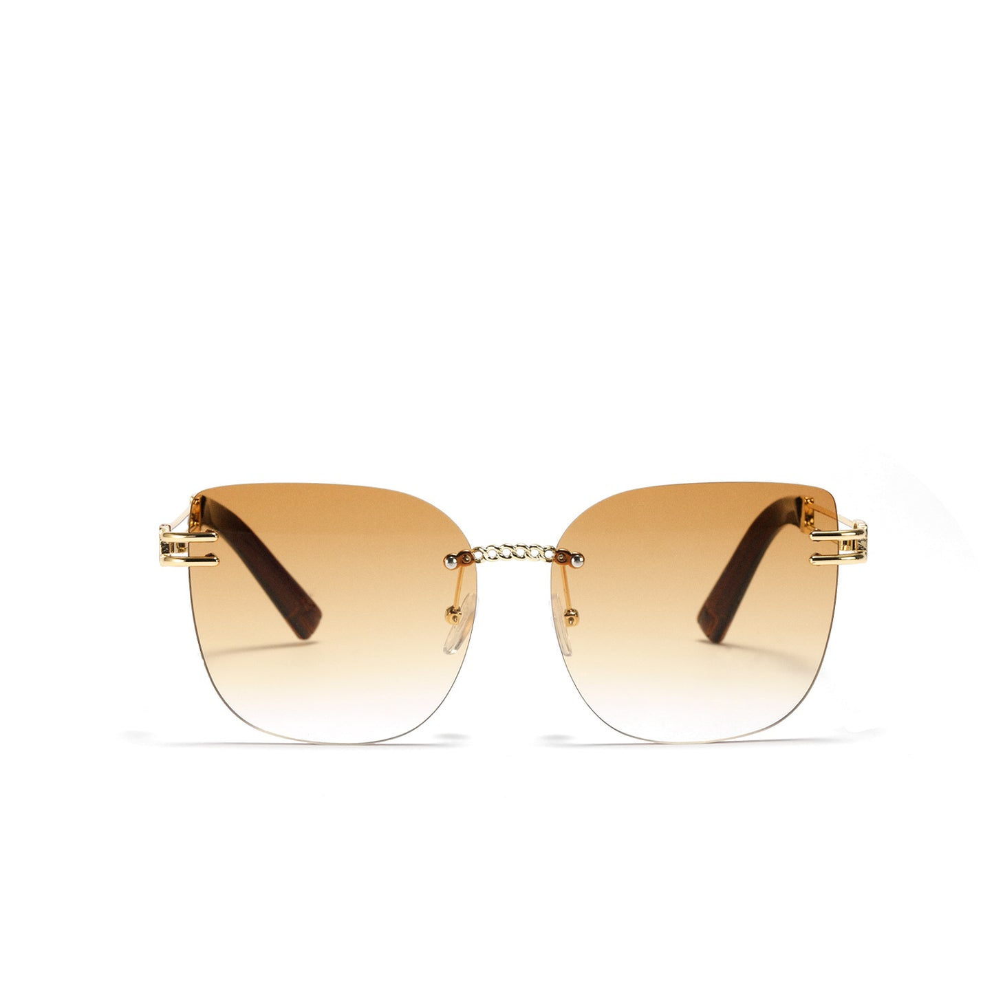 Damen Oversized Sonnenbrille mit stylischem Farbverlauf und einzigartigem Rahmen Brehn