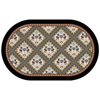 Floral Pattern Dekorativer Bereichsteppich