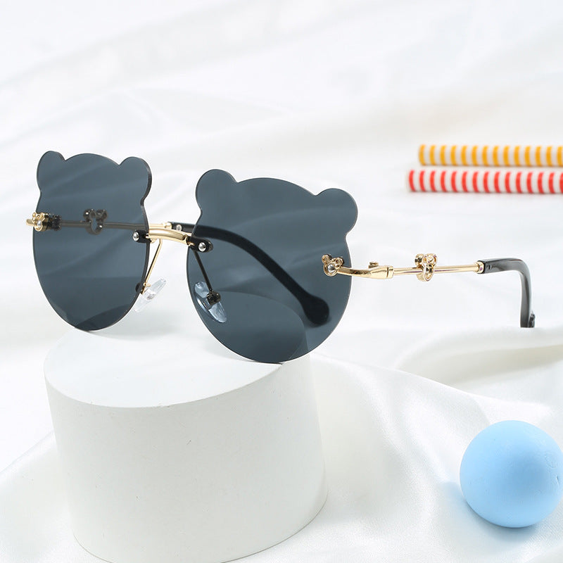 Damen verspielte Sonnenbrille mit niedlichem Bärenmotiv Brehn