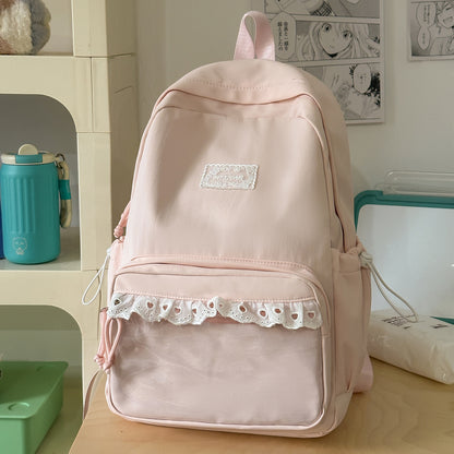 Stylischer Rüsch-Rucksack Brehn
