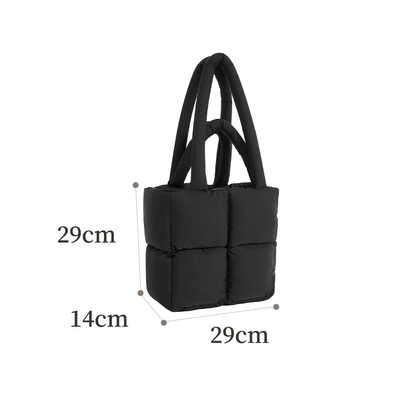 Gepolsterte Puff-Tote-Bag Brehn