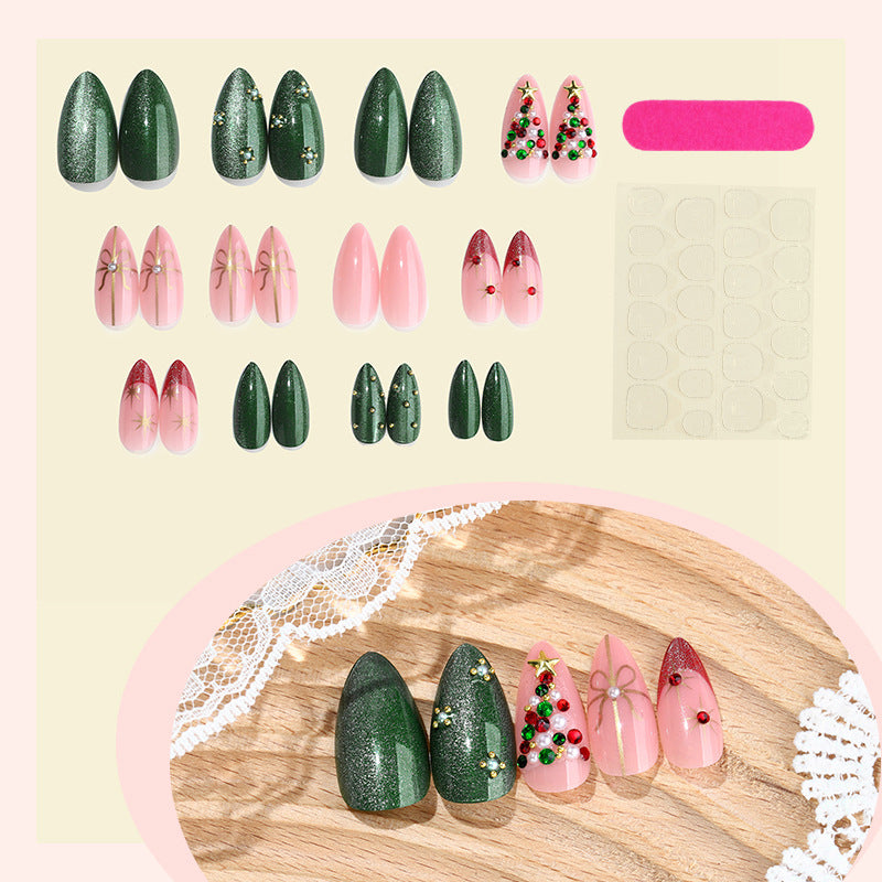 Gradient Style Press-On Nails mit Schließset Brehn