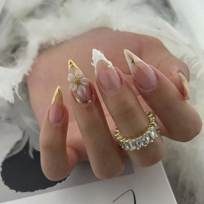 Elegante Acryl-Nagelkunstverlängerungen Brehn