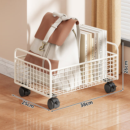 Kompakter vertikaler Drahtgitter-Desktop-Organizer-Regal