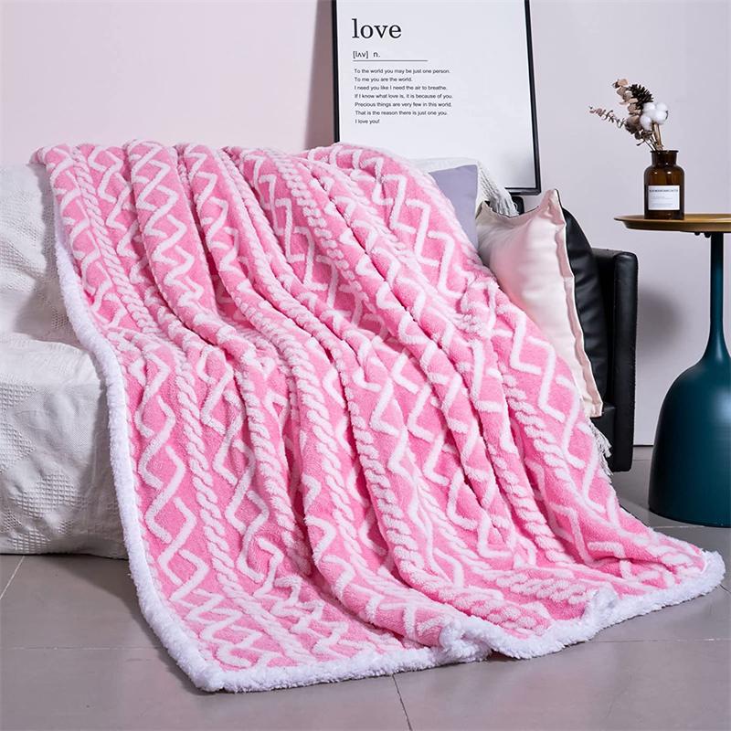 Damen Gemütliche und weiche Kuscheldecke mit einzigartigem Muster Brehn