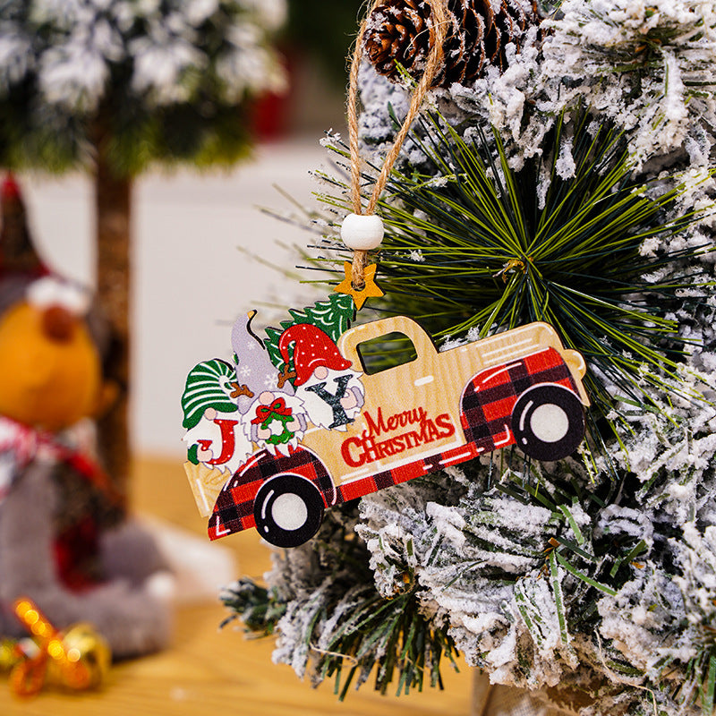 Dekorative Weihnachtswagenfigur Brehn