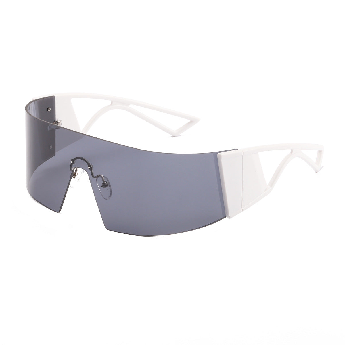 Damen sportliche Sonnenbrille im futuristischen Design Brehn