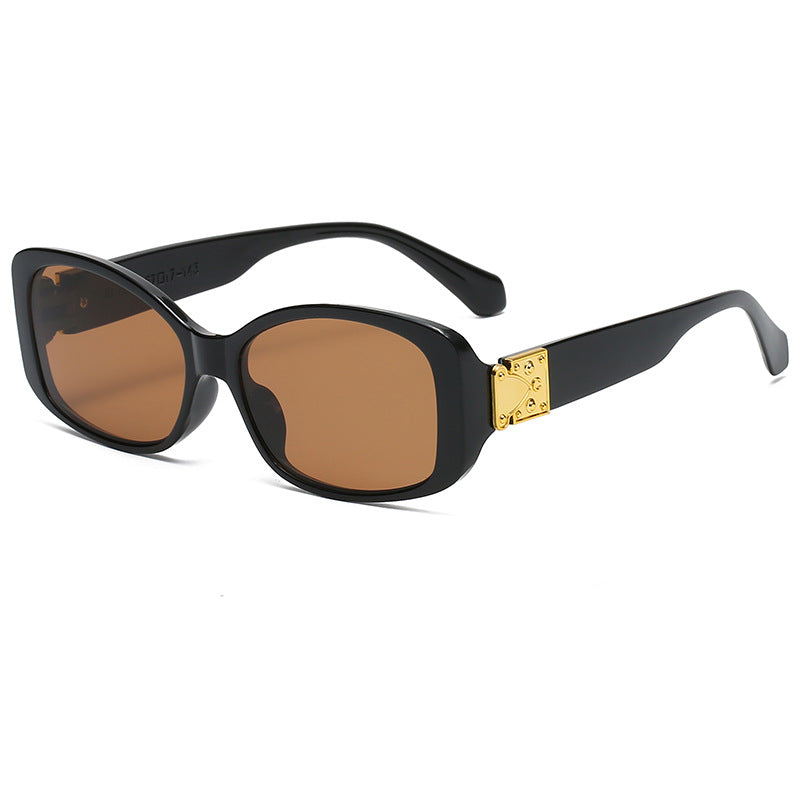Damen Oversized-Sonnenbrille mit luxuriösem Rahmen und UV-Schutz Brehn