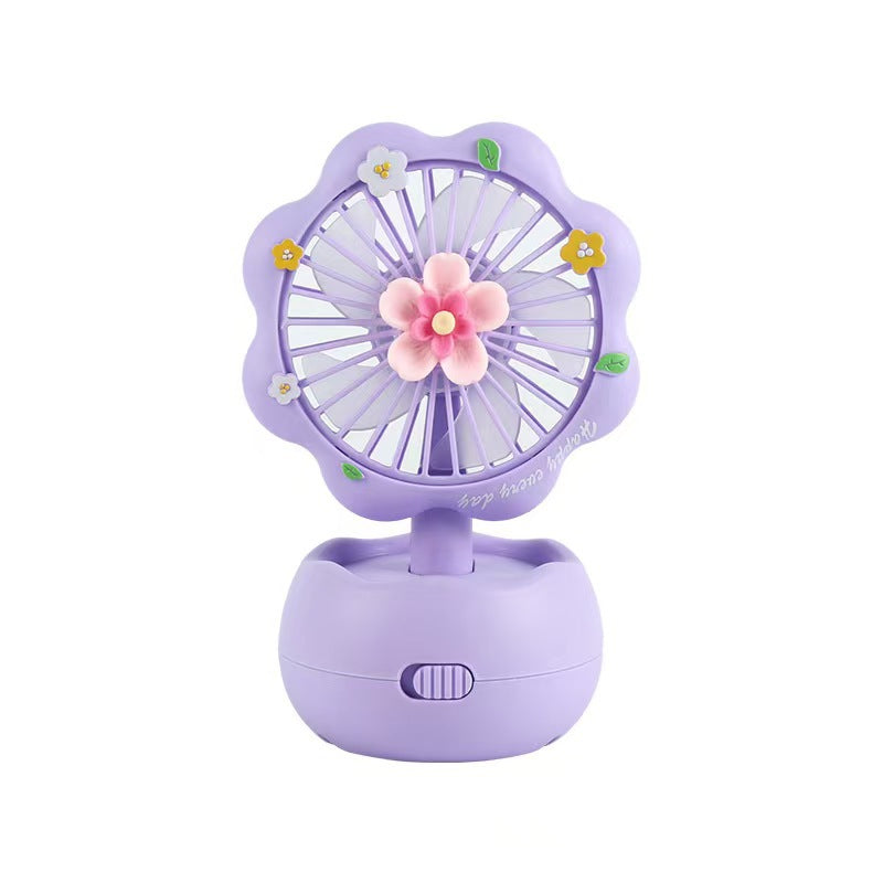 Unisex nan tragbarer Kinder-Tischventilator mit Schmetterlings-Design, wiederaufladbar und geräuscharm Brehn
