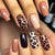 Chic Leopardenprint Press-On Nägel Brehn