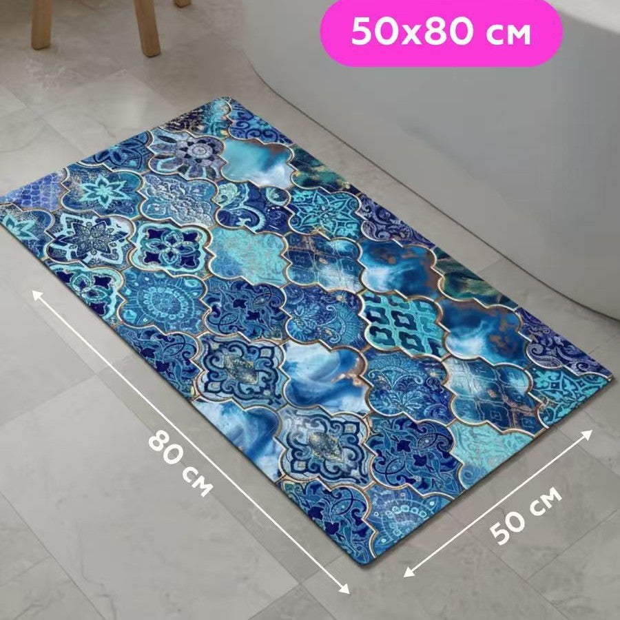 Dekorativer Mosaik-Badematte Brehn