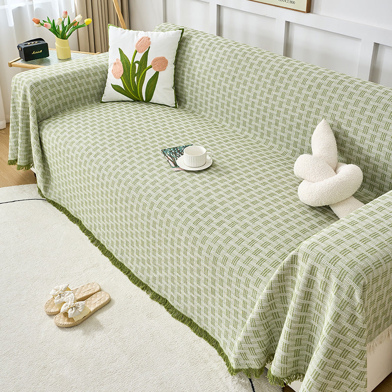 Gewebe dekorative Sofa-Wurfdecke