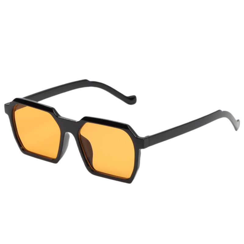 Damen Modische hexagonale Sonnenbrille mit sanften Farbverlauf Brehn