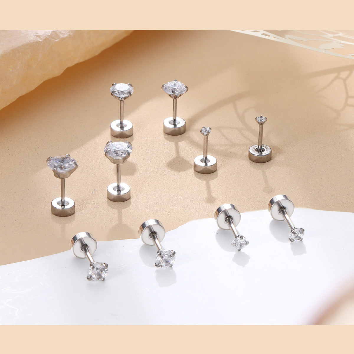 Premium Diamant Ohrstecker Brehn
