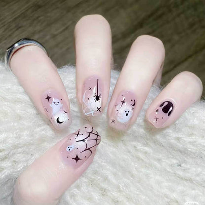 Halloween-ThemenNagelkunstset  1790958263