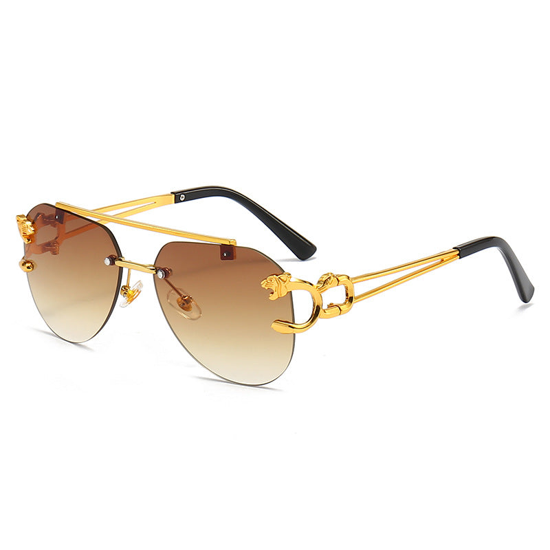 Damen Designer-Sonnenbrille mit einzigartigem Tierakzent Brehn