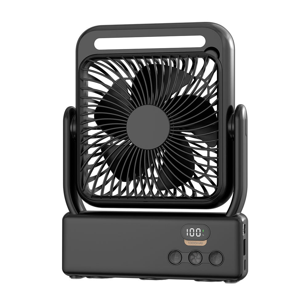 Unisex Rechargeable Dual-Function Cooling and USB Power Fan Brehn