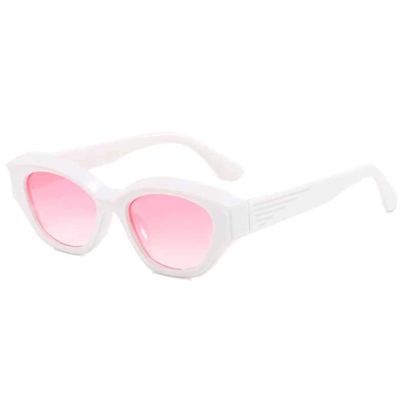 Damen modische Sonnenbrille mit futuristischem Design Brehn