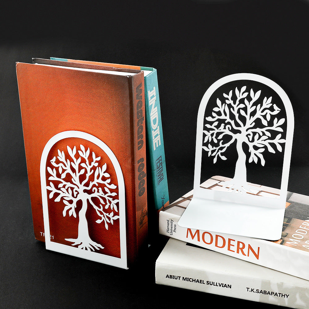 Dekorative Baumdesign Buchstützen