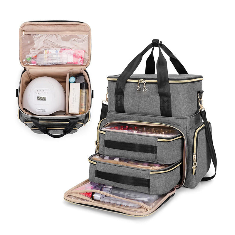 Praktische Kosmetik- und Nagel-Organizer-Tasche Brehn